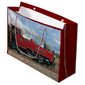 STEAM TRAINS GROOT CADEAUZAKJE (Voorkant Gekanteld)