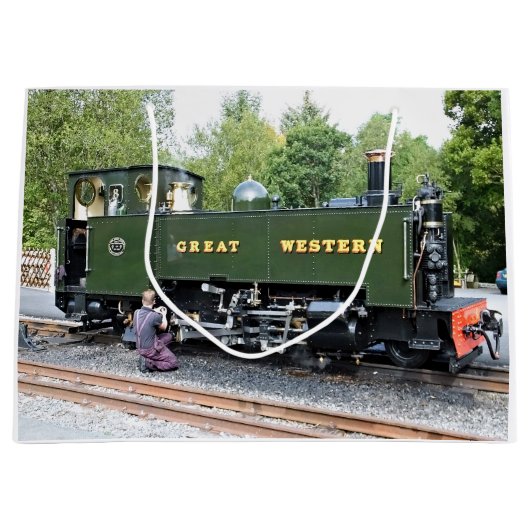STEAM TRAINS GROOT CADEAUZAKJE (Voorkant)