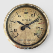 STEAM TRAINS GROTE KLOK (Voorkant)