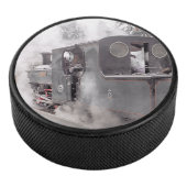 STEAM TRAINS HOCKEY PUCK (3/4)