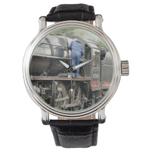 STEAM TRAINS HORLOGE