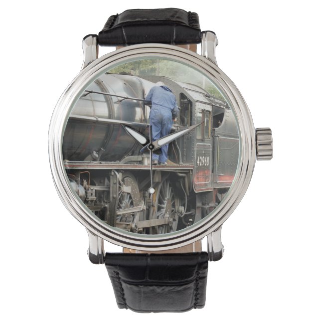 STEAM TRAINS HORLOGE (Voorkant)