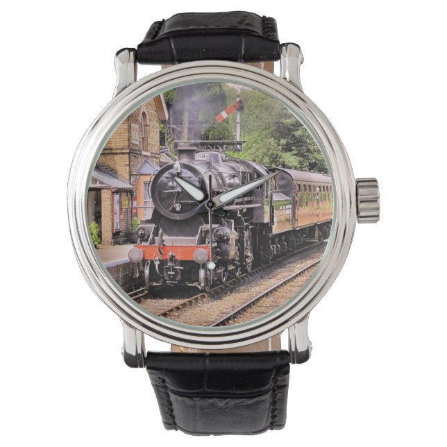 STEAM TRAINS HORLOGE (Voorkant)