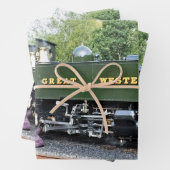 STEAM TRAINS INPAKPAPIER VEL (In situ)