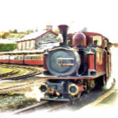 STEAM TRAINS INPAKPAPIER VEL