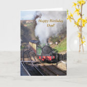 STEAM TRAINS KAART (Gele Bloem)