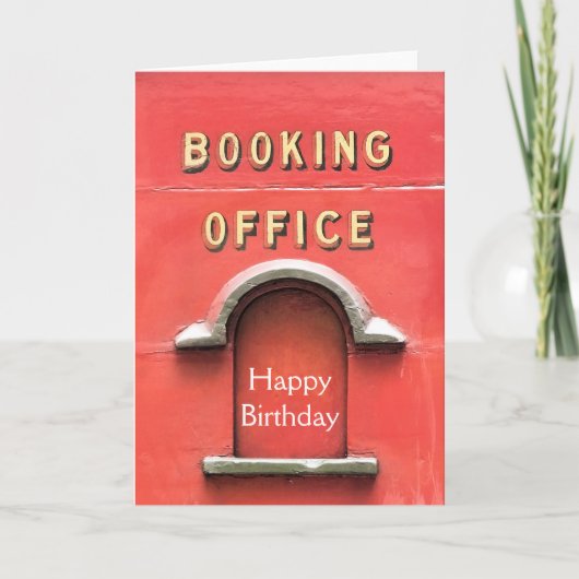 STEAM TRAINS KAART (Voorkant)