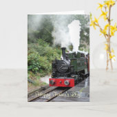 STEAM TRAINS KAART (Gele Bloem)