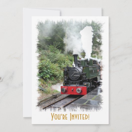 STEAM TRAINS KAART (Voorkant)