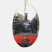 STEAM TRAINS KERAMISCH ORNAMENT (Links)