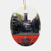 STEAM TRAINS KERAMISCH ORNAMENT (Achterkant)