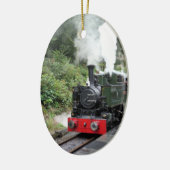 STEAM TRAINS KERAMISCH ORNAMENT (Links)