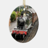 STEAM TRAINS KERAMISCH ORNAMENT (Rechts)