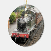 STEAM TRAINS KERAMISCH ORNAMENT (Links)
