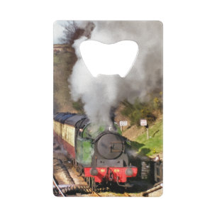 STEAM TRAINS KREDIETKAART FLESSENOPENER