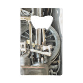 STEAM TRAINS KREDIETKAART FLESSENOPENER (Achterkant)