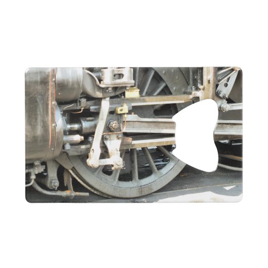 STEAM TRAINS KREDIETKAART FLESSENOPENER (Voorkant (Horizontaal))