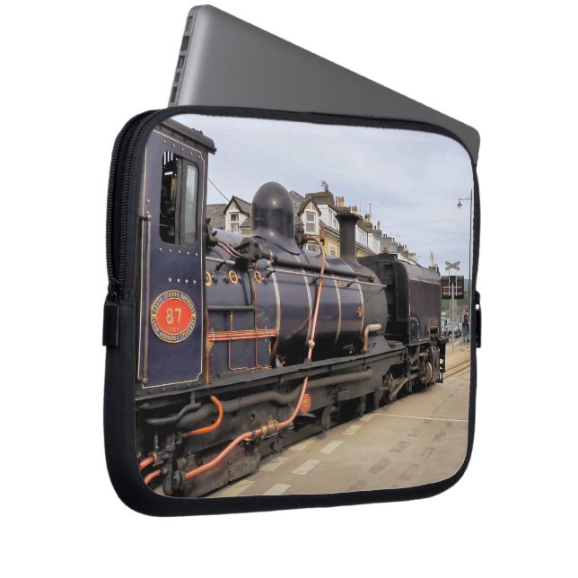 STEAM TRAINS LAPTOP SLEEVE (Voorkant Rechts)
