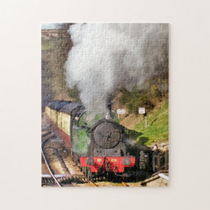 STEAM TRAINS LEGPUZZEL