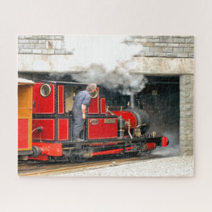 STEAM TRAINS LEGPUZZEL