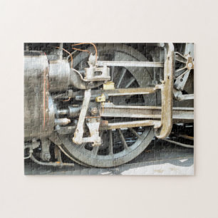 STEAM TRAINS LEGPUZZEL