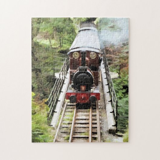 STEAM TRAINS LEGPUZZEL (Verticaal)