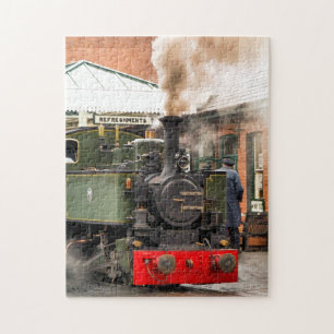 STEAM TRAINS LEGPUZZEL