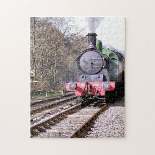 STEAM TRAINS LEGPUZZEL