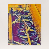 STEAM TRAINS LEGPUZZEL (Verticaal)