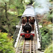 STEAM TRAINS LEGPUZZEL