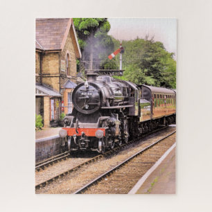 STEAM TRAINS LEGPUZZEL
