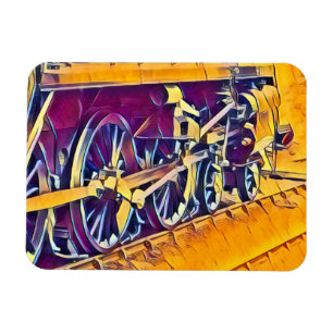 STEAM TRAINS MAGNEET