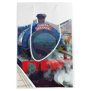 STEAM TRAINS MEDIUM CADEAUZAKJE