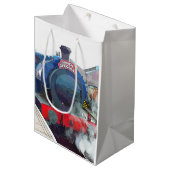 STEAM TRAINS MEDIUM CADEAUZAKJE (Voorkant Gekanteld)