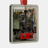 STEAM TRAINS METALEN ORNAMENT (Rechts)
