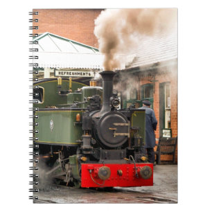 STEAM TRAINS NOTITIEBOEK