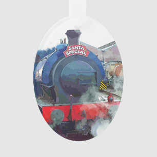 STEAM TRAINS ORNAMENT