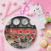 STEAM TRAINS PAPIEREN BORDJE (Feest)