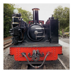 STEAM TRAINS PERFECT POSTER