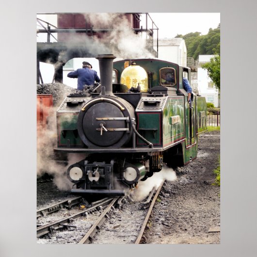 STEAM TRAINS POSTER (Voorkant)