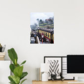 STEAM TRAINS POSTER (Thuiskantoor)