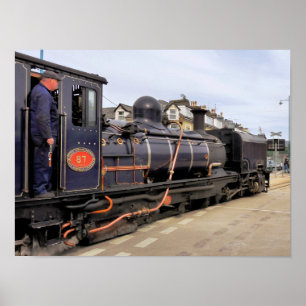 STEAM TRAINS POSTER
