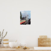 STEAM TRAINS POSTER (Keuken)