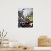 STEAM TRAINS POSTER (Keuken)