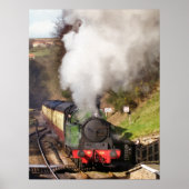 STEAM TRAINS POSTER (Voorkant)