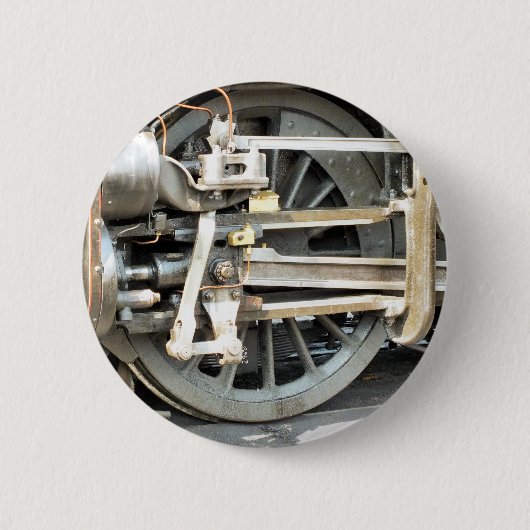 STEAM TRAINS RONDE BUTTON 5,7 CM (Voorkant)