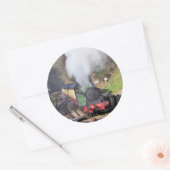STEAM TRAINS RONDE STICKER (Envelop)