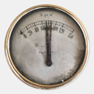 STEAM TRAINS RONDE STICKER