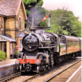 STEAM TRAINS SLEUTELHANGER