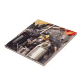 STEAM TRAINS TEGELTJE (Zijkant)